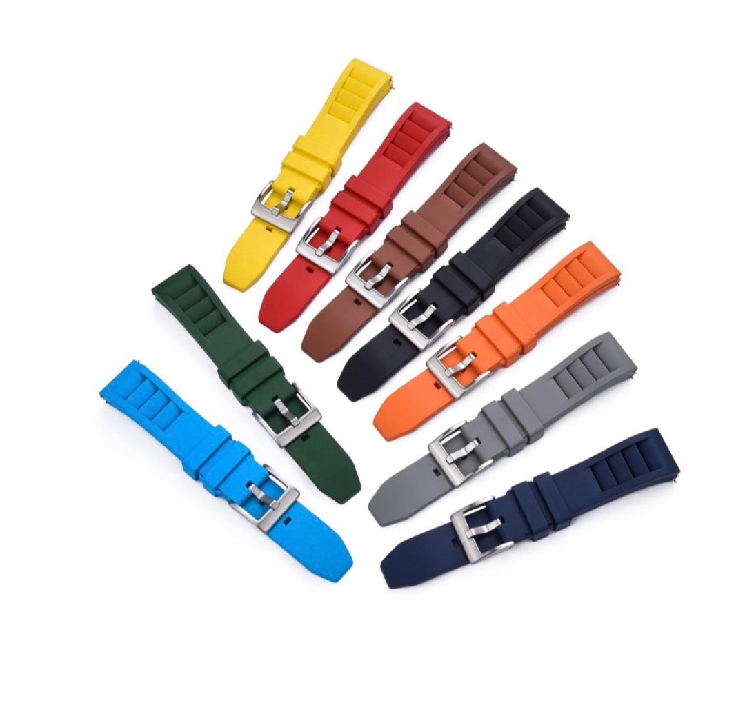 Mulligan FKM rubber quick-change watch strap