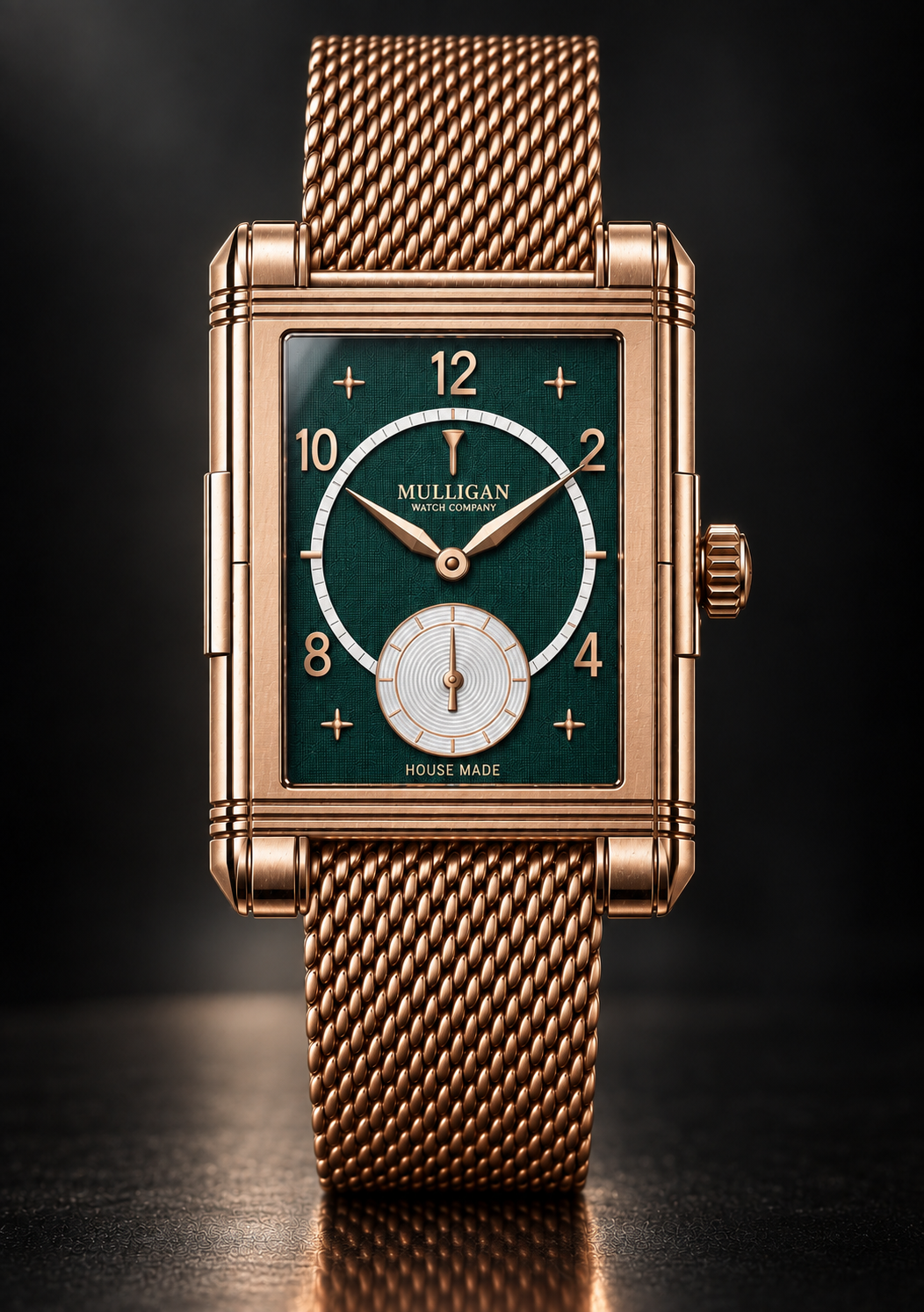 Clubhouse Edition Rose Gold in Forest Green