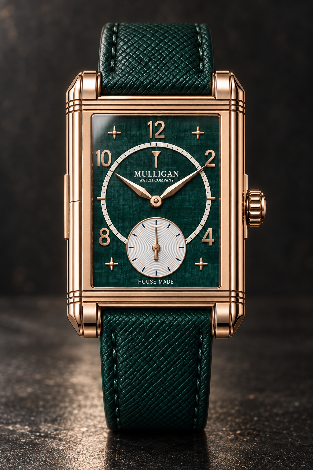 Clubhouse Edition Rose Gold in Forest Green
