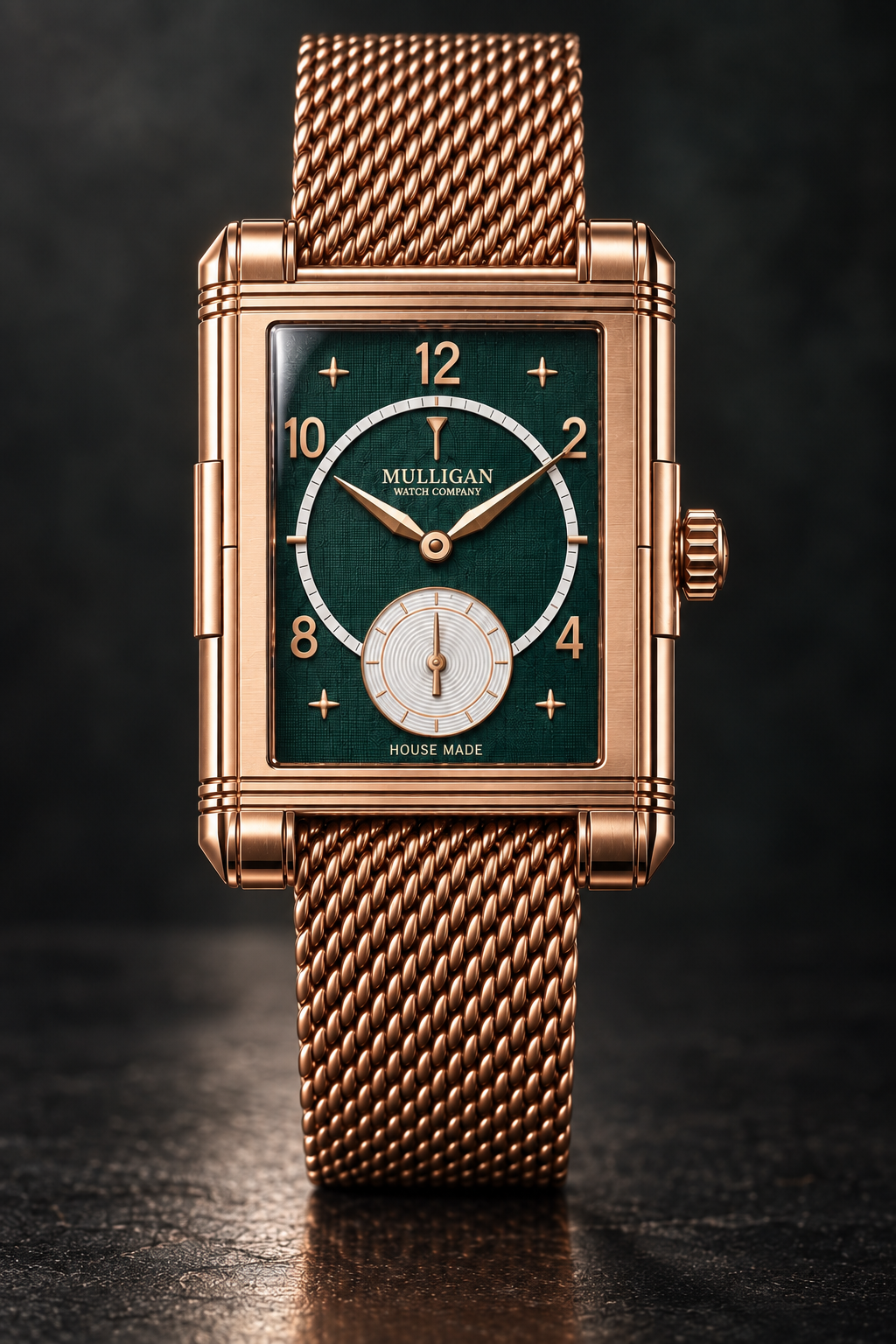 Clubhouse Edition Rose Gold in Forest Green