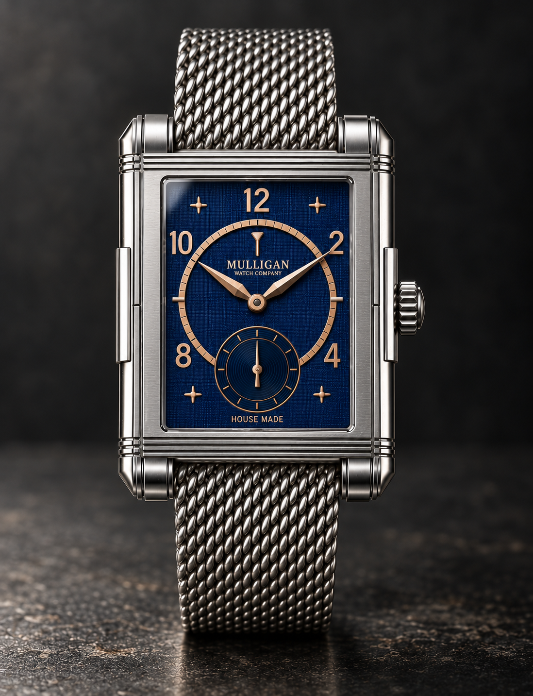 Clubhouse Edition Stainless Steel in Navy & Bronze
