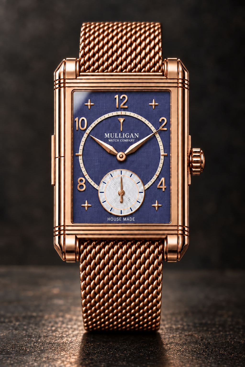 Clubhouse Edition Rose Gold in Navy & Ivory