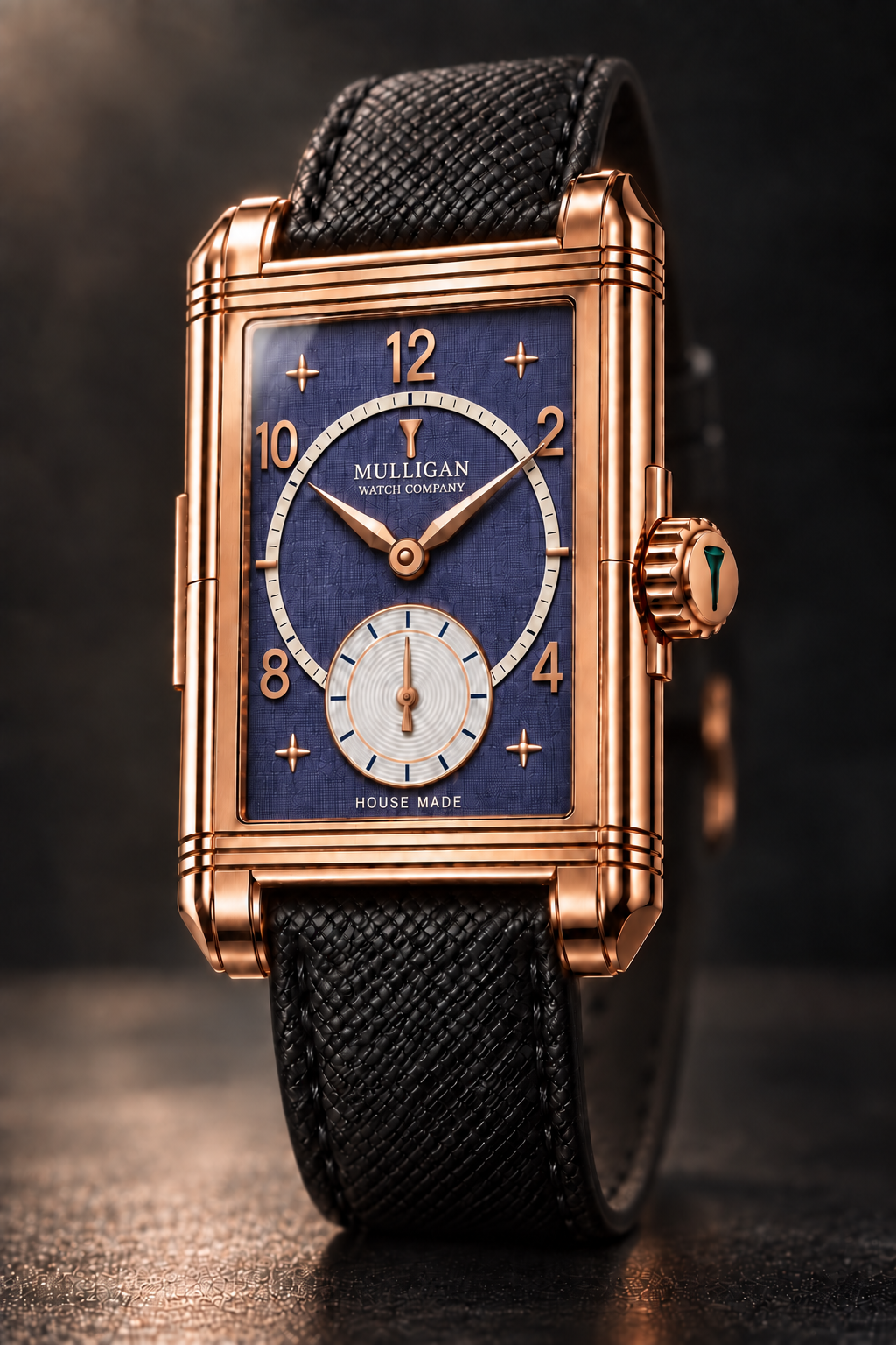 Clubhouse Edition Rose Gold in Navy & Ivory