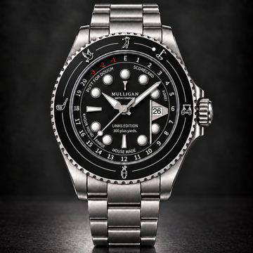 Links Edition Golf Scoring Watch in Blackout